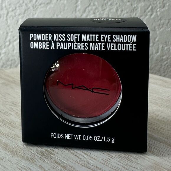 $15 🌙 MAC Powder Kiss Soft Matte Eyeshadow In WERK WERK WERK‎ FULL SZ - Picture 3 of 8